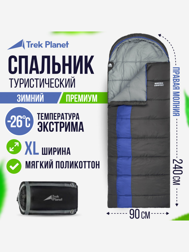 Спальный мешок Trek Planet Warmer R