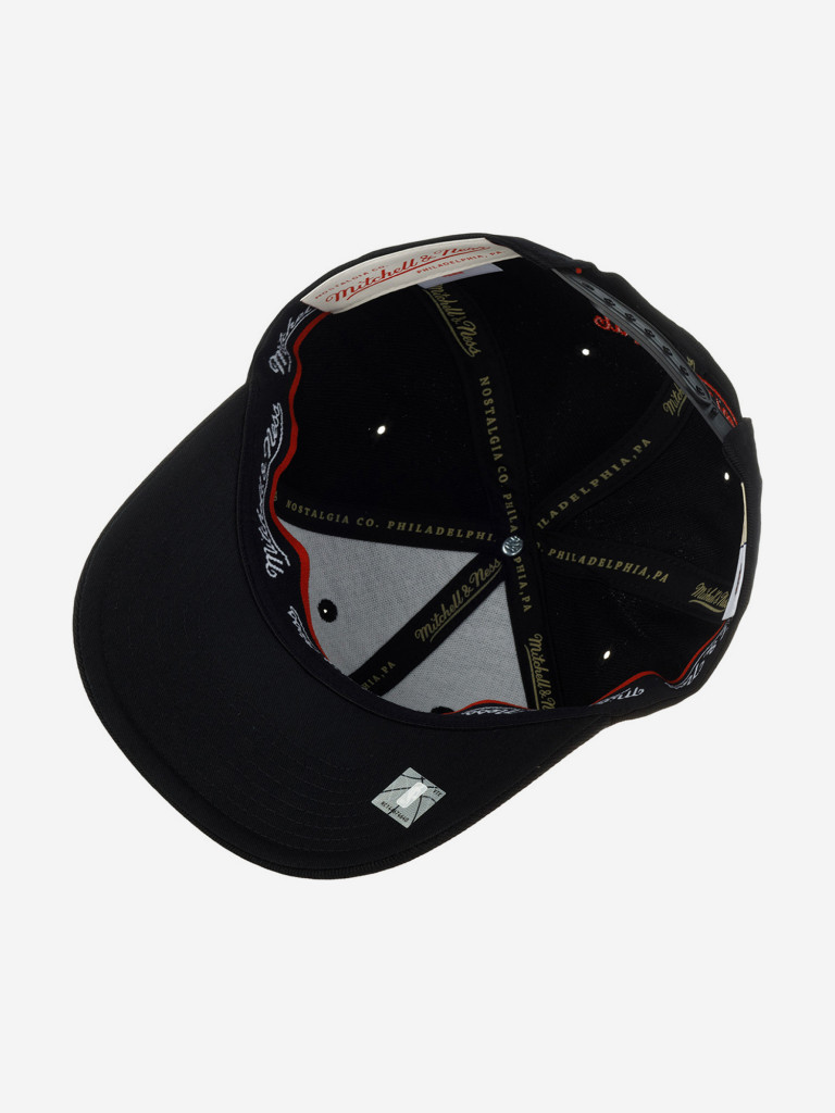 Бейсболка MITCHELL NESS HHSSINTL1245-TRABLCK Toronto Raptors NBA (черный)