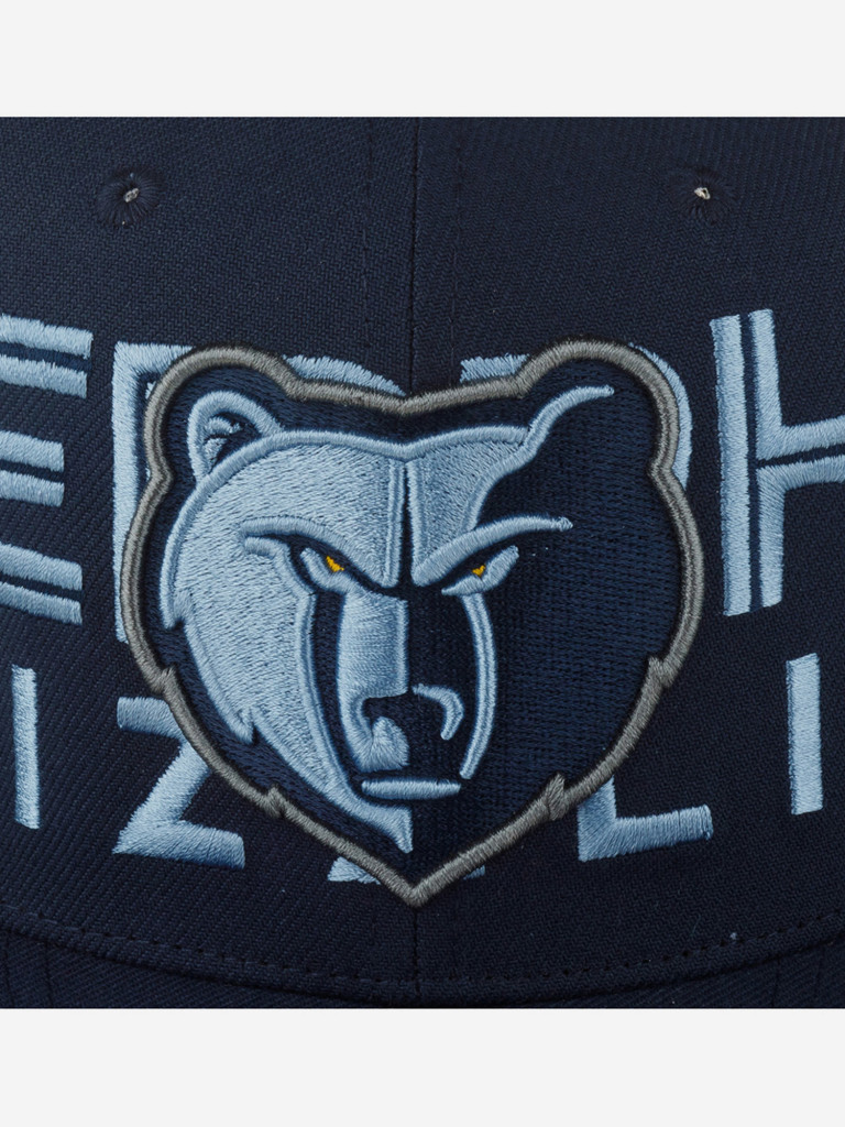 Бейсболка с прямым козырьком MITCHELL NESS HHSS7646-MGRYYPPPNAVY Memphis Grizzlies NBA