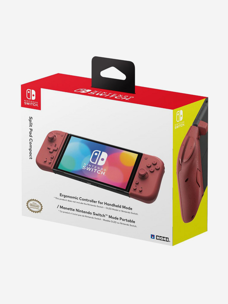 Контроллер HORI для Nintendo Switch Split Pad Compact / Apricot Red (NSW-398U)