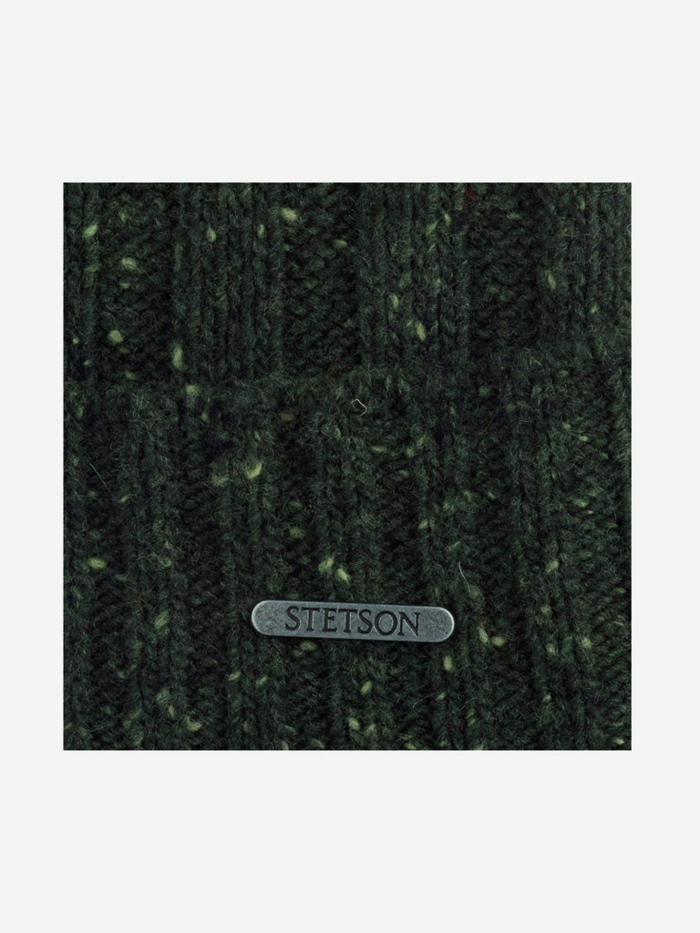Шапка с отворотом STETSON 8599335 WISCONSIN (зеленый)