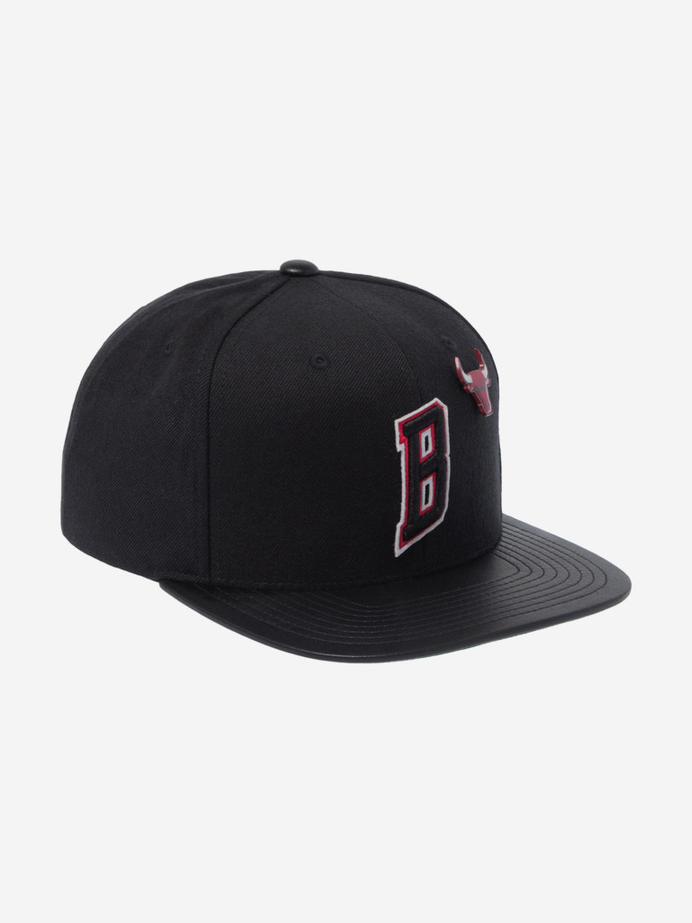 Бейсболка MITCHELL NESS INTL720-CHIBUL-BLK Chicago Bulls NBA