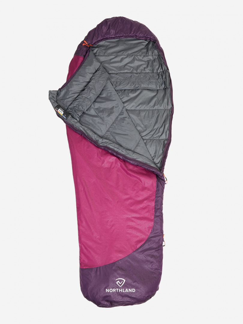 Спальный мешок Northland Hypnos +4 левосторонний, Розовый