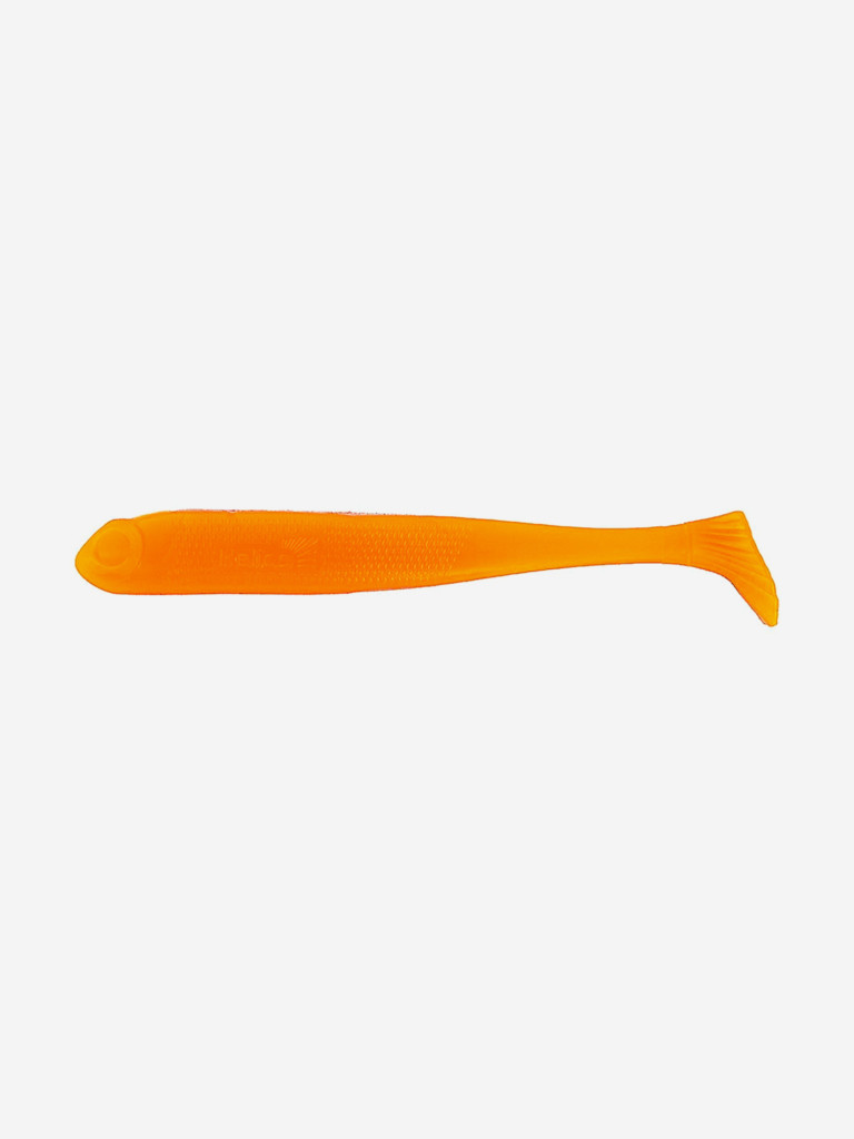 Мягкая приманка Helios Jumbo, 4,95" / 12,5 см, Orange, 5 штук (HS-7-024)