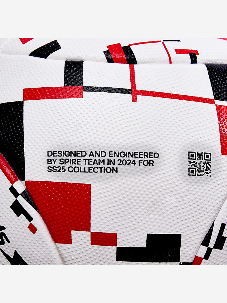 Футбольный мяч Spire Match Ball White/Red/black