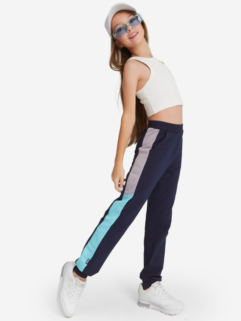 Спортивные брюки из футера для мальчика и девочки Looklie