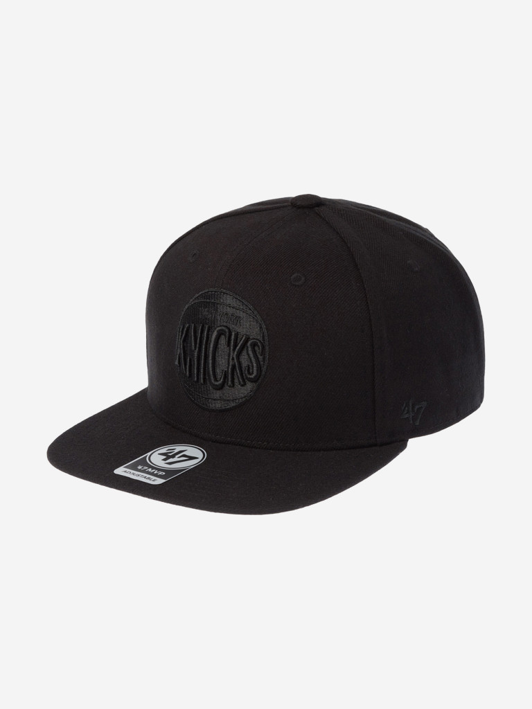 Бейсболка с прямым козырьком 47 BRAND K-SRS14WBP-BKBK New York Knicks NBA