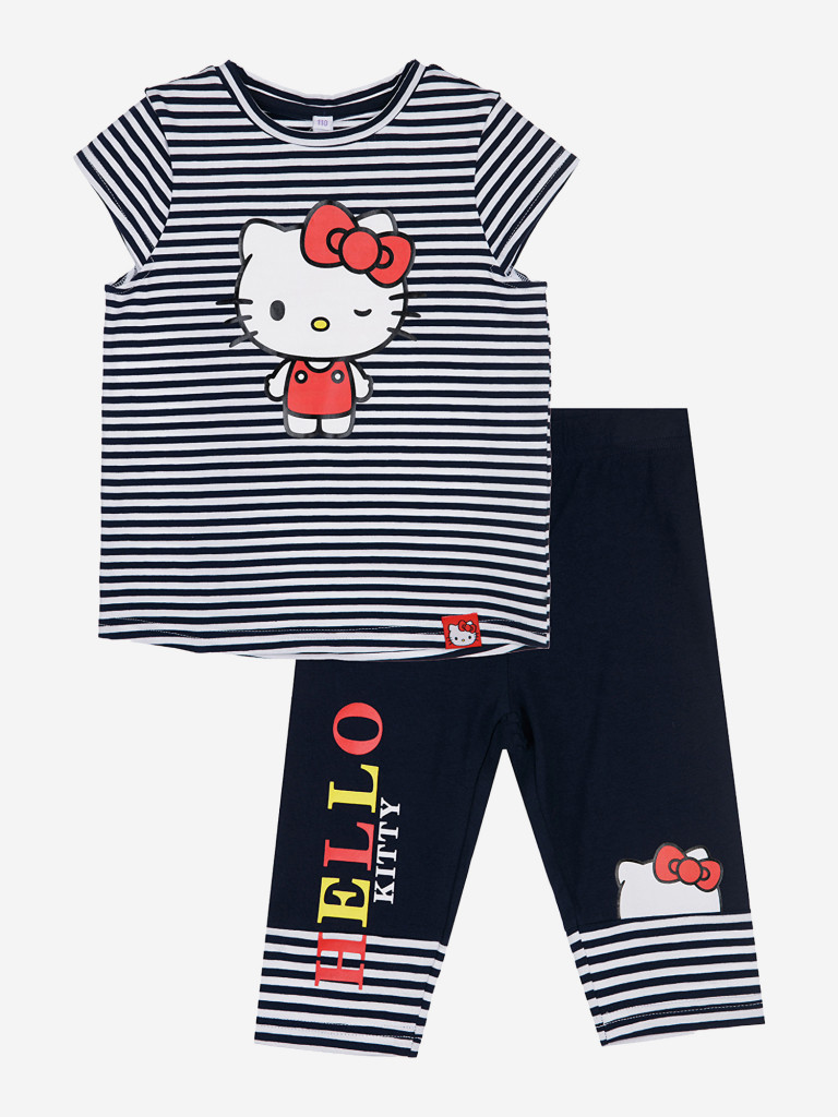 Комплект для девочек: футболка, легинсы PlayToday