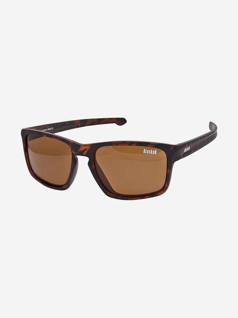 Поляризационные очки водителя (рыбака, охотника) Alaskan AG24-02 Dog Salmon brown