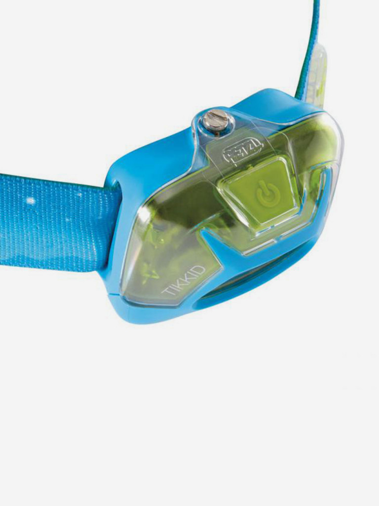 Фонарь светодиодный налобный Petzl Tikkid голубой, 20 лм, 3 AAA