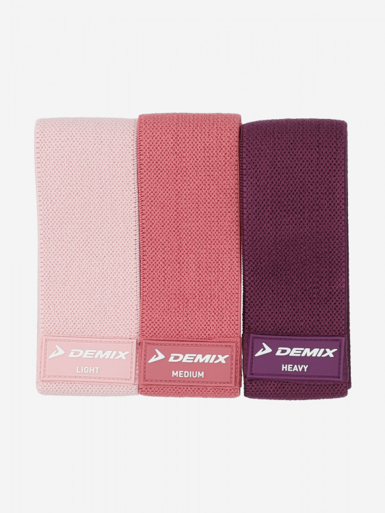 Набор силовых тканевых лент Demix, 3 шт