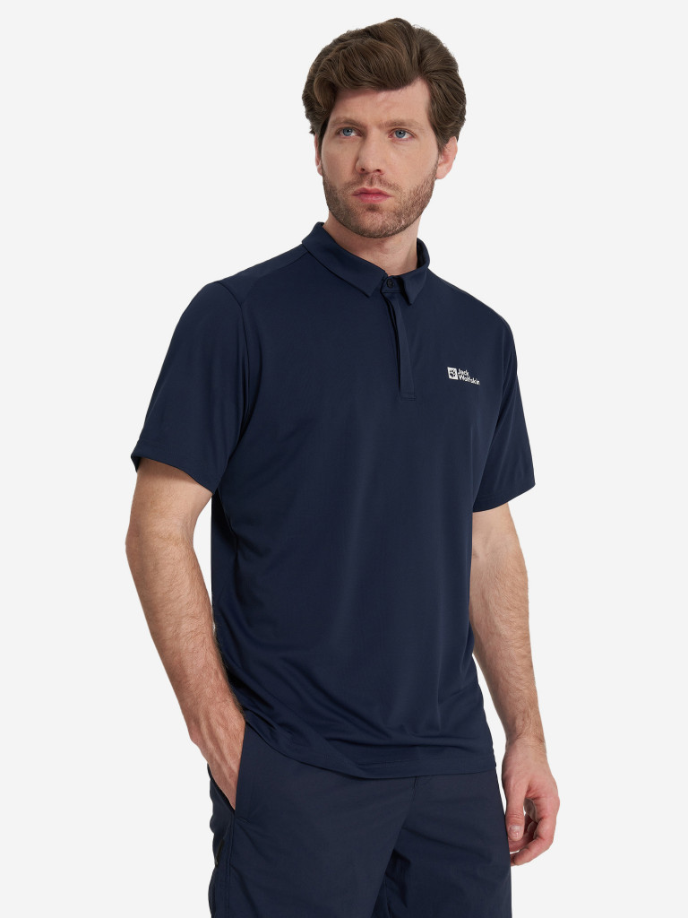 Поло мужское Jack Wolfskin Delgami