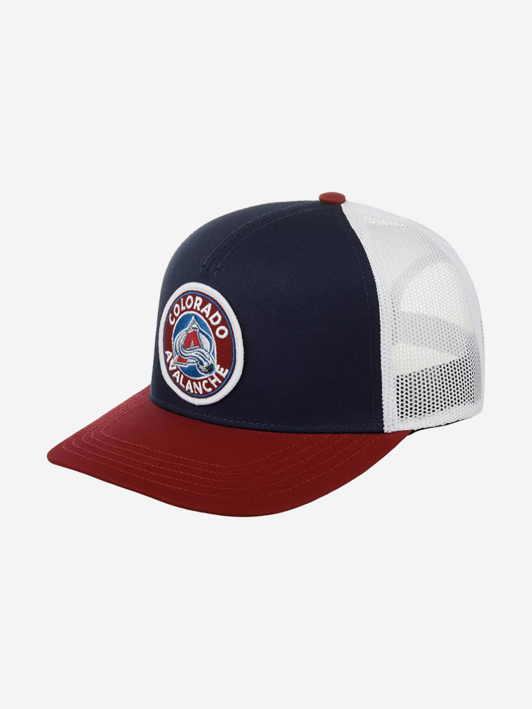 Бейсболка с сеточкой AMERICAN NEEDLE 42962A-COA Colorado Avalanche Valin NHL (малиновый)