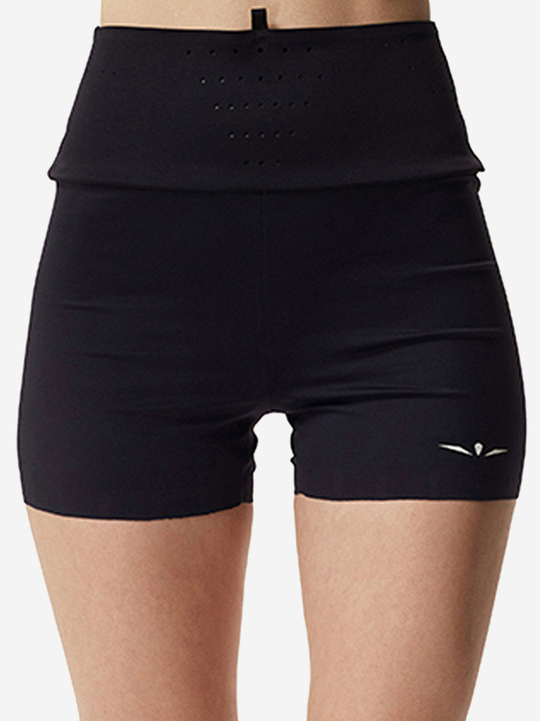 Шорты с поясом женские UGLOW, черный белый