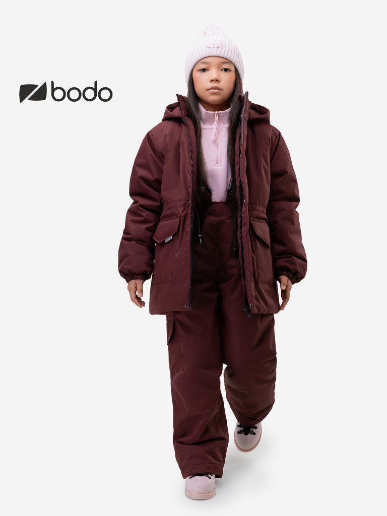 Костюм мембранный утепленный для девочек bodo