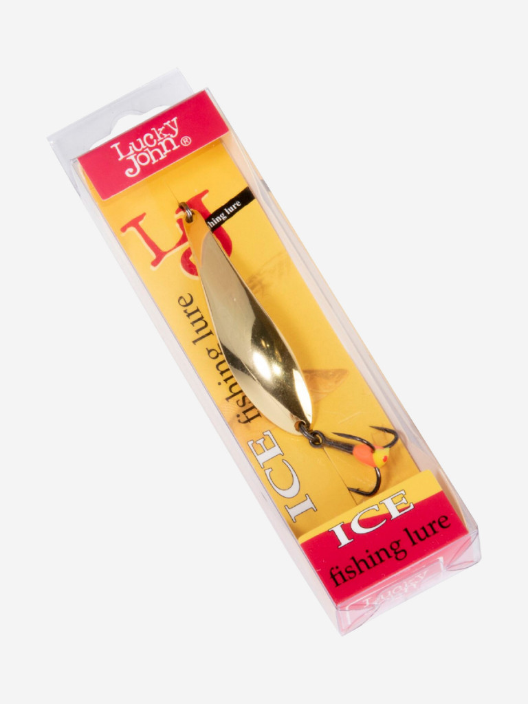 Блесна вертикальная зимняя Lucky John X-BLADE с тройником, вес 7,6 г