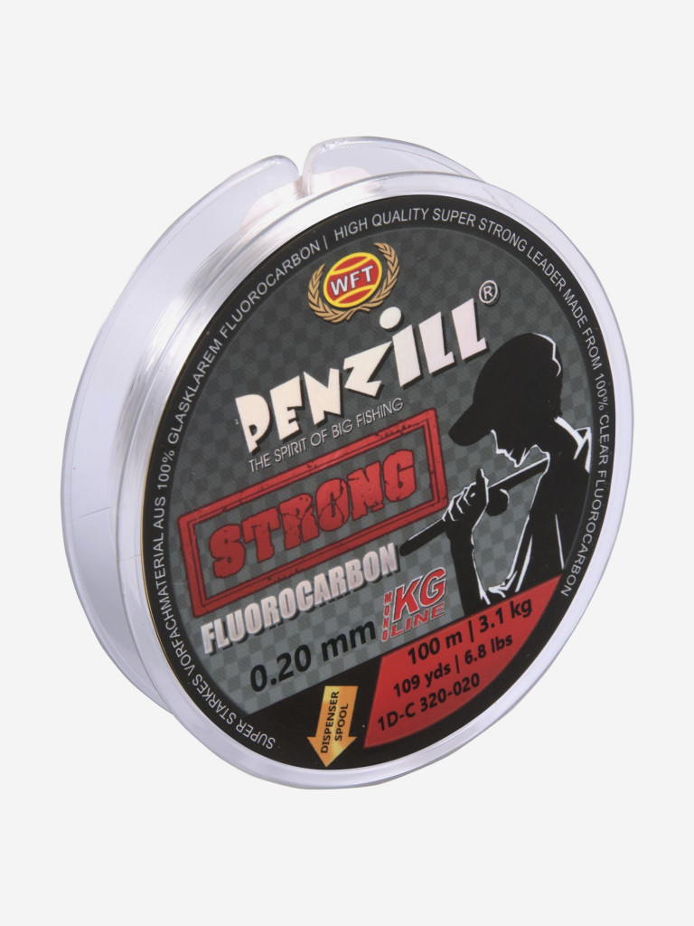 Леска монофильная WFT Penzill флюорокарбон 100/020