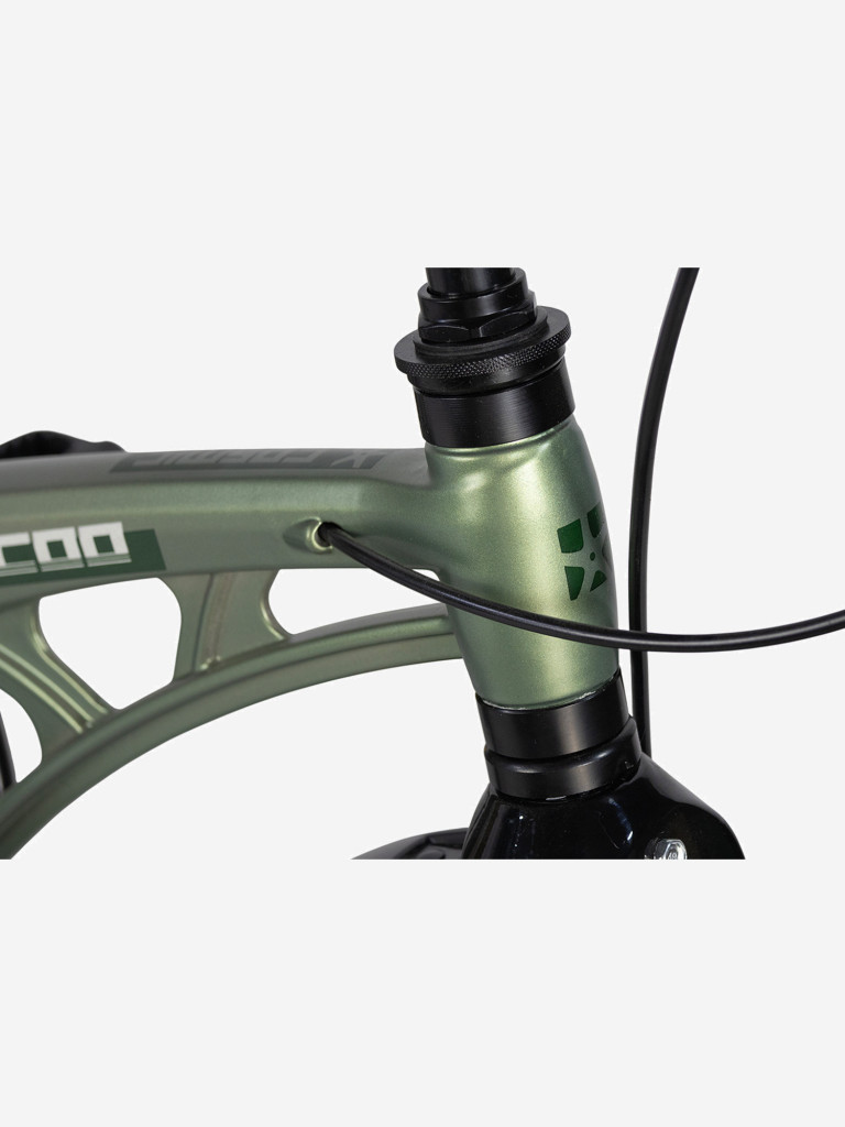 Велосипед детский Maxiscoo COSMIC Deluxe Plus 14'' оливковый матовый, 2026