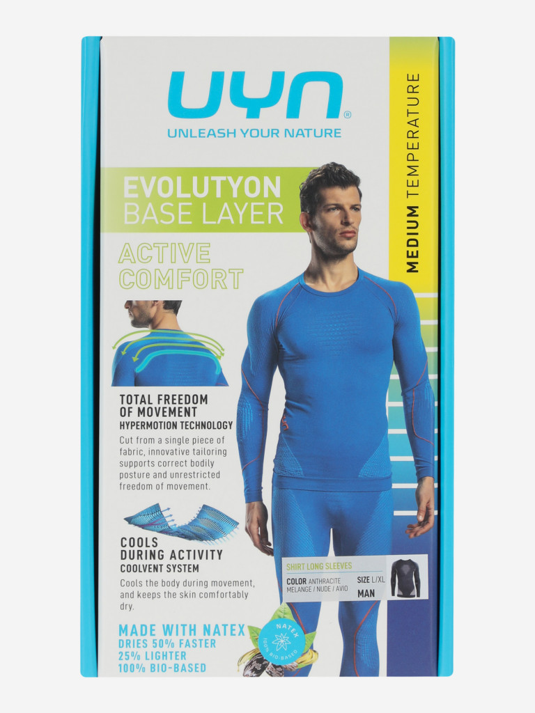 Термобелье верх мужское UYN Evolutyon