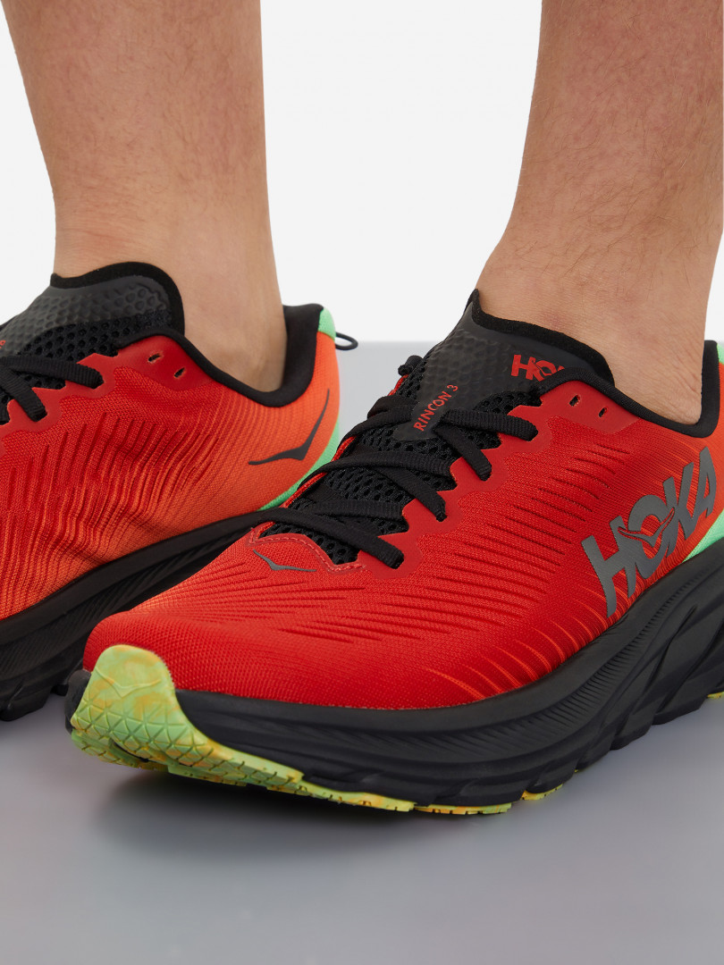 фото Кроссовки мужские hoka one one rincon 3, красный