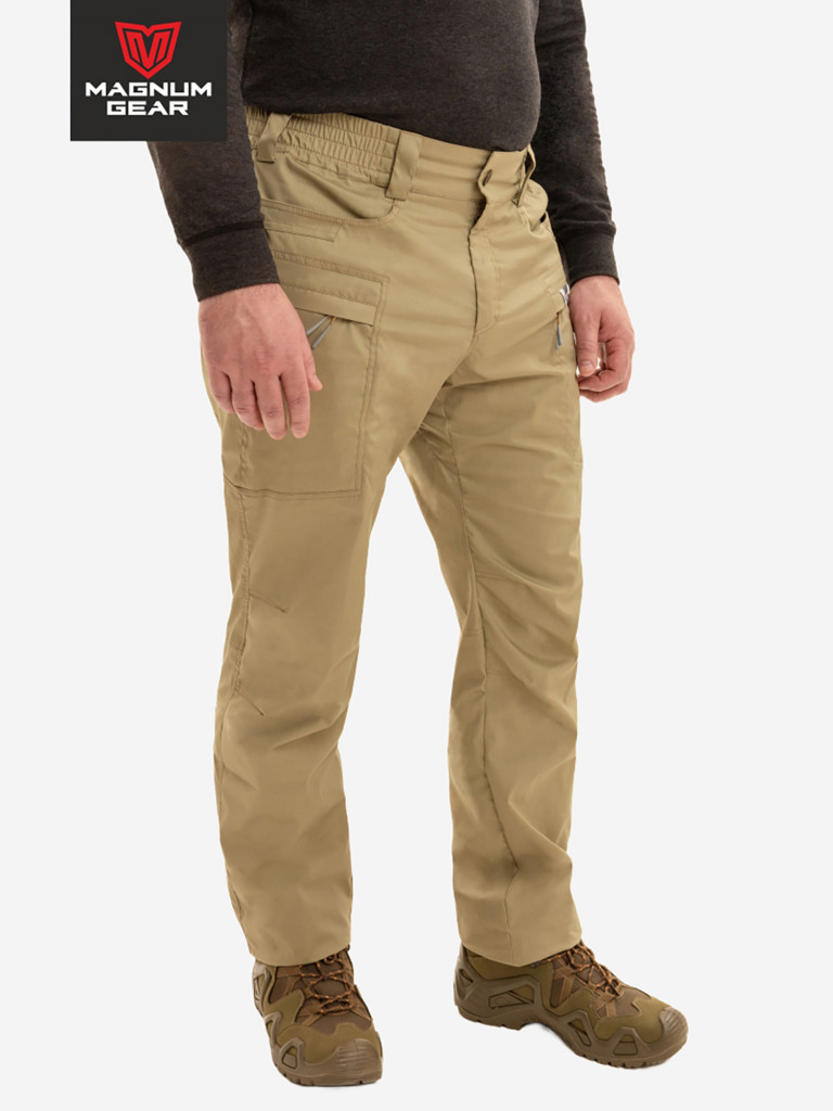 Брюки для рыбалки и охоты MAGNUM GEAR ATLAS PRO песочный