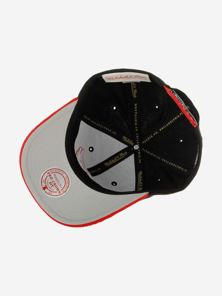 Бейсболка MITCHELL NESS HP7974-DRWBLCK Detroit Red Wings NHL (черный)