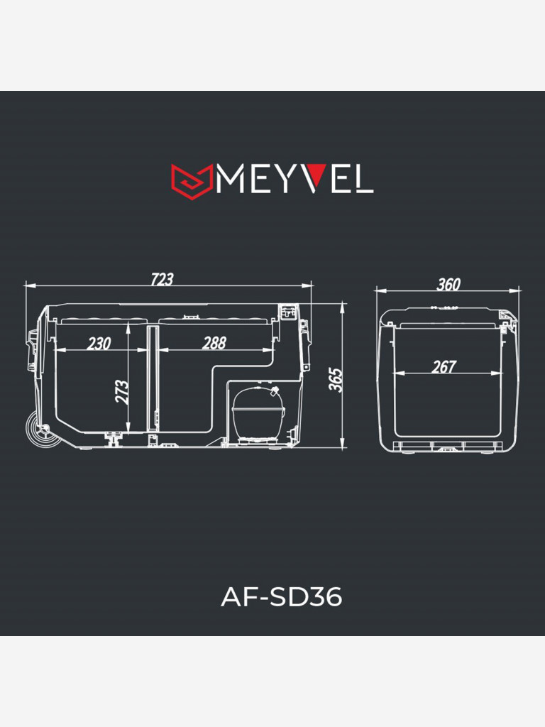 Автохолодильник Meyvel AF-SD36