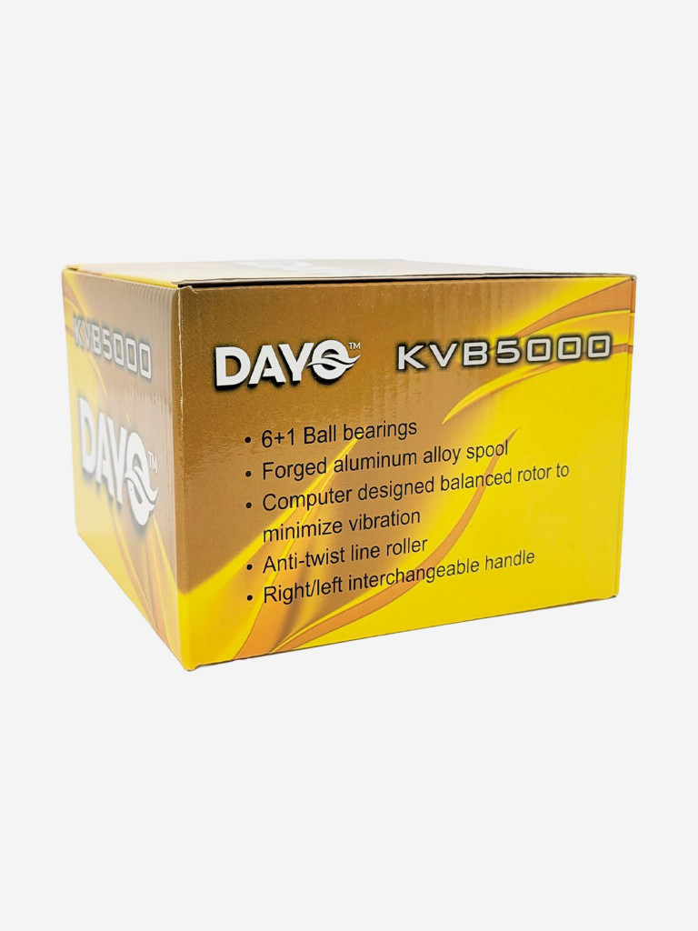 Катушка Dayo KVB 5000, с байтранером, с дополнительной шпулей