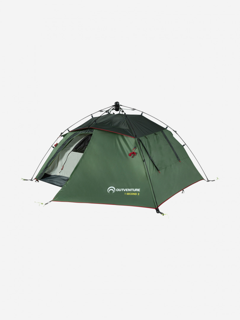 фото Палатка 2-местная outventure 1 second tent 2, зеленый