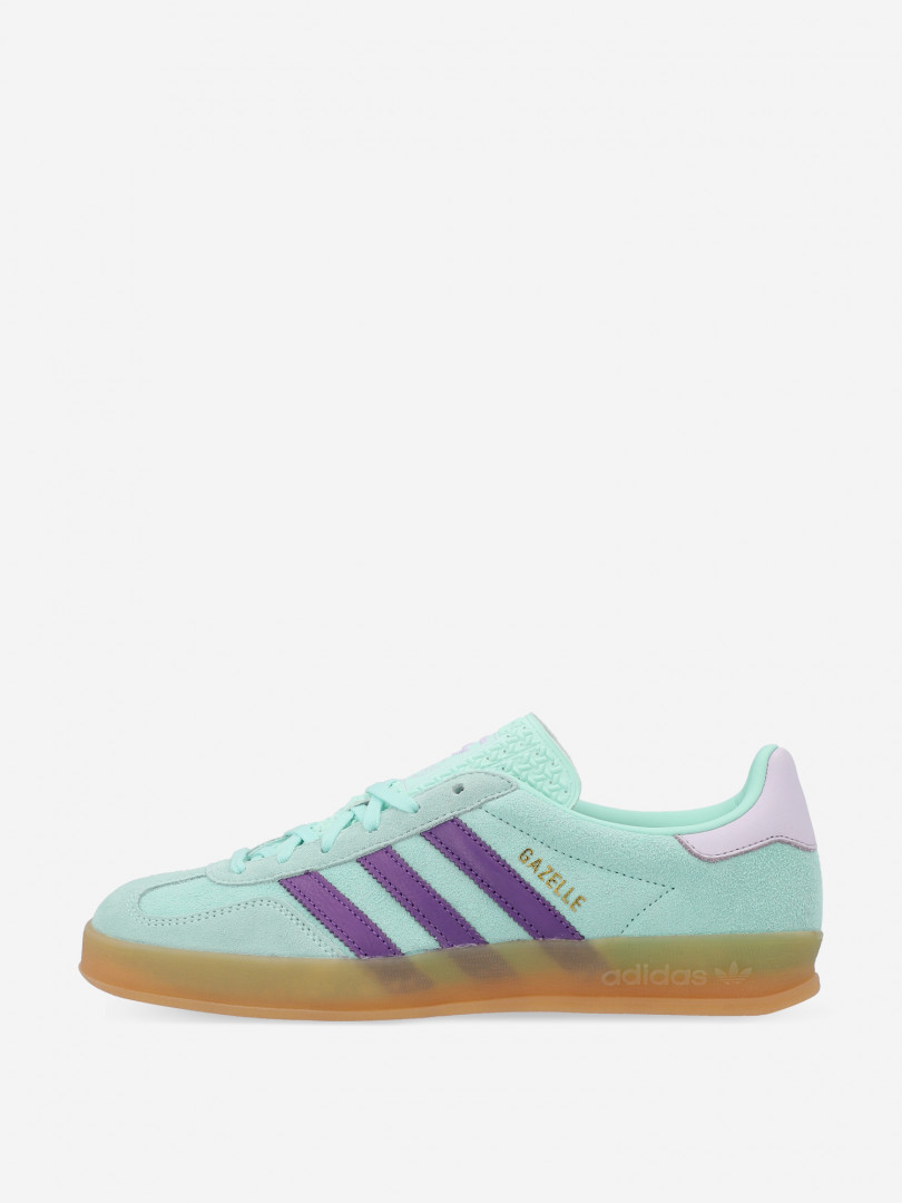Кеды женские adidas Gazelle Indoor Зеленый 15999₽