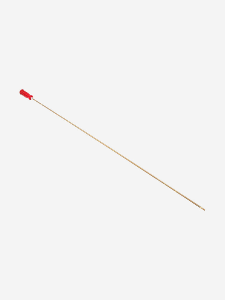 Шомпол ЧИСТОGUN к.35-50, .12-410, d8мм, 85см, подшипник, латунь, папа 12/28, переходник 2шт., адаптер-игла 2шт.