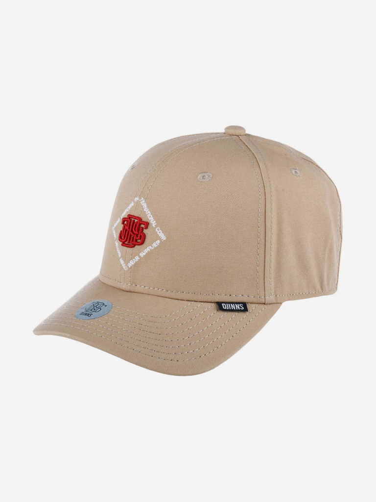 Бейсболка DJINNS 6P TrueFit 2.0 New Diamond (бежевый)