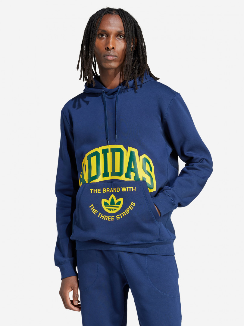 Джемпер флисовый мужской adidas VRCT Синий 6499₽