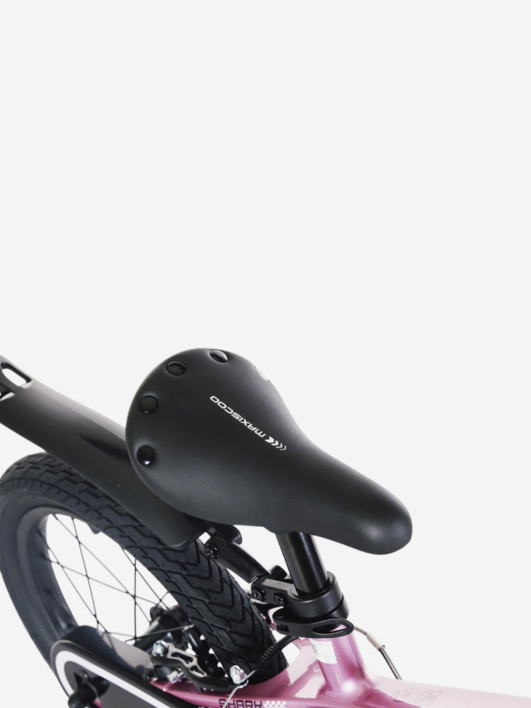 Велосипед детский Maxiscoo, SHARK sport 16'', розовый жемчуг, 2025