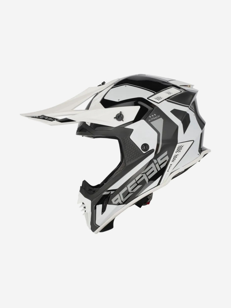 Мотошлем Кроссовый Acerbis X-TRACK 22-06 Black/White 2