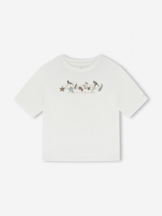 Футболка женская Columbia Rolling Bend Graphic Relaxed Crop SS