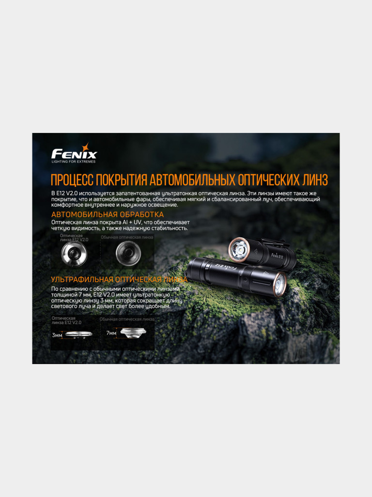 Фонарь Fenix E12V20 