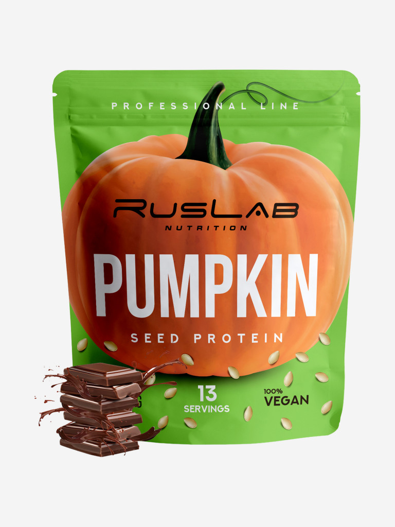 Тыквенный протеин RusLab PUMPKIN шоколад