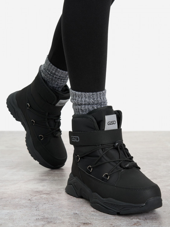 Ботинки утепленные для девочек GSD Round