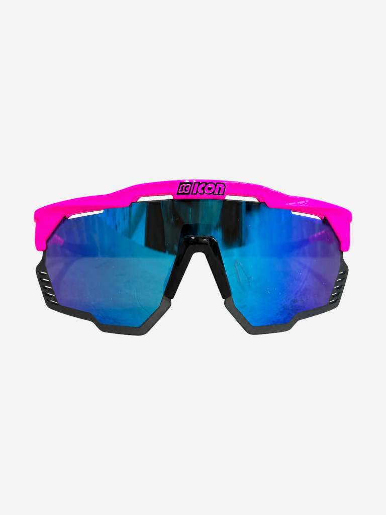 Очки спортивные Scicon AeroShade Kunken оправа Pink Fluo линза SCNPP Multimirror Blue + Pink