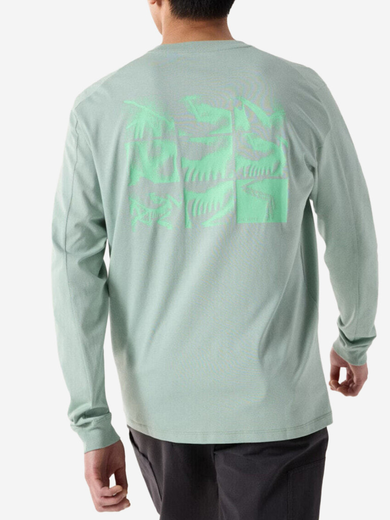 Лонгслив Arcteryx Kragg SL Cotton Bird Tile