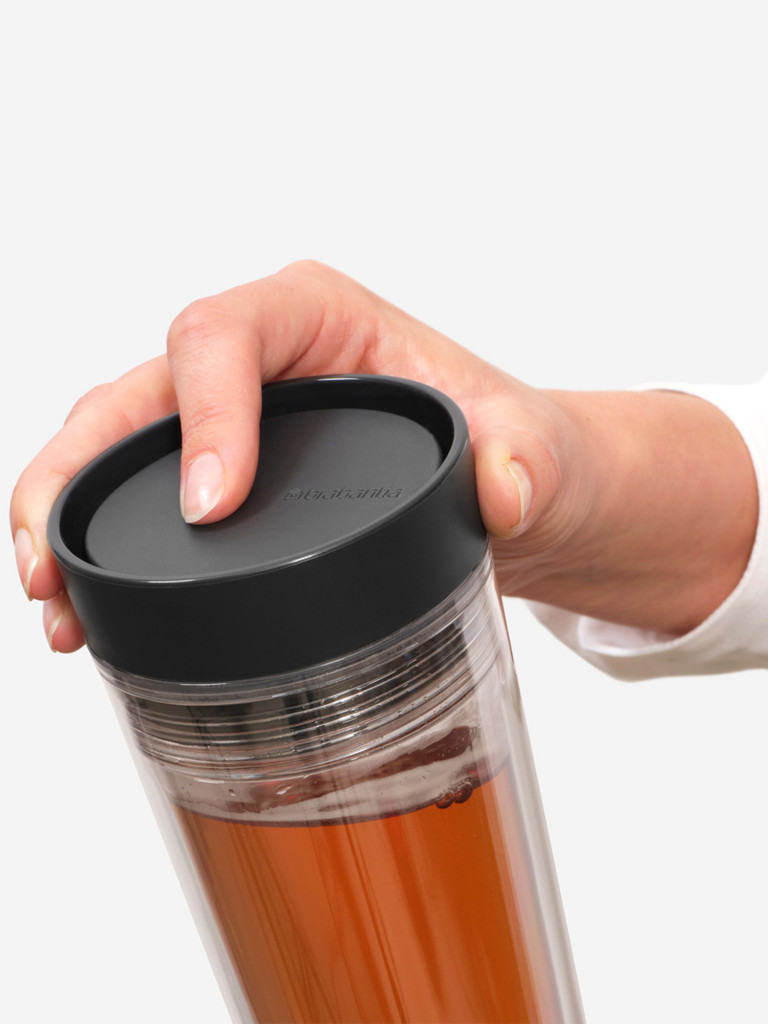 Термокружка Brabantia "Make&Take" 360мл темно-серая 228766