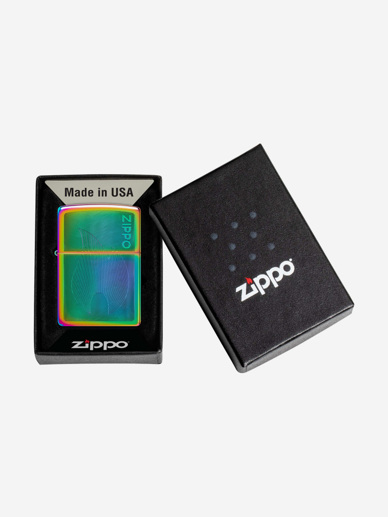 Зажигалка бензиновая ZIPPO 48618 Dimensional Flame