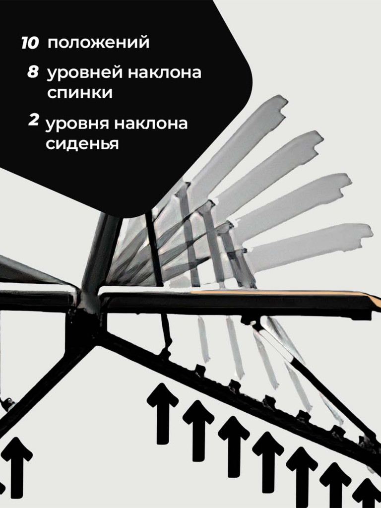 Скамья для жима Складная Чёрно-жёлтая