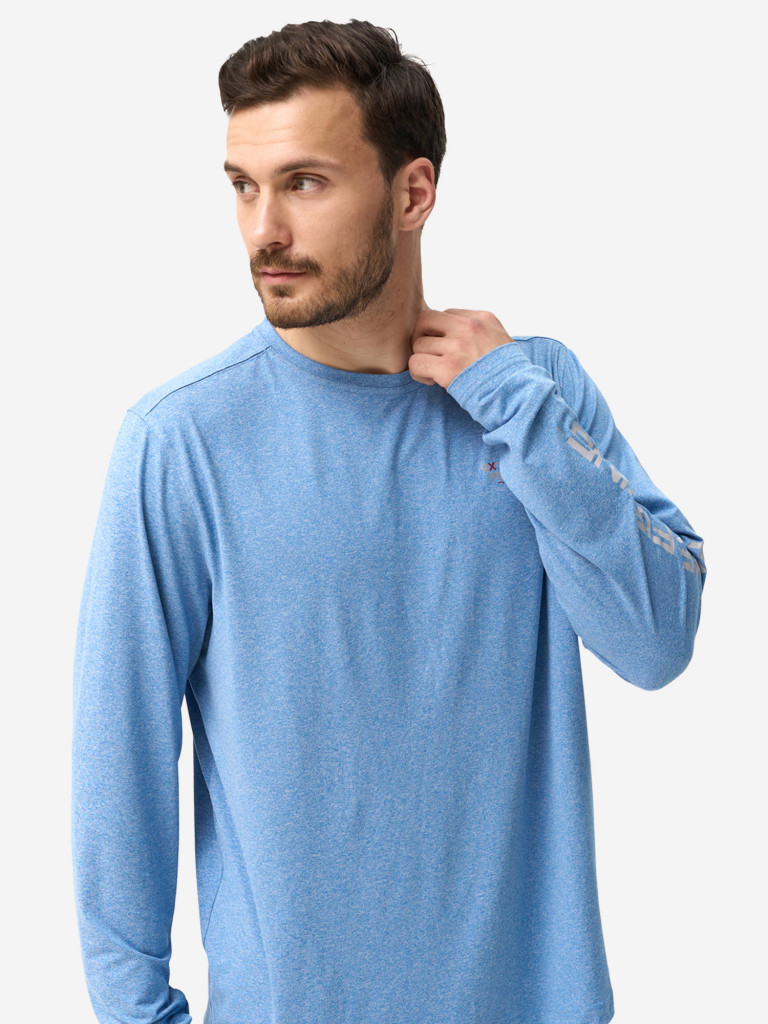 Лонгслив мужской Extreme Fishing PSS-G303 с защитой от солнца UPF50+ для рыбалки