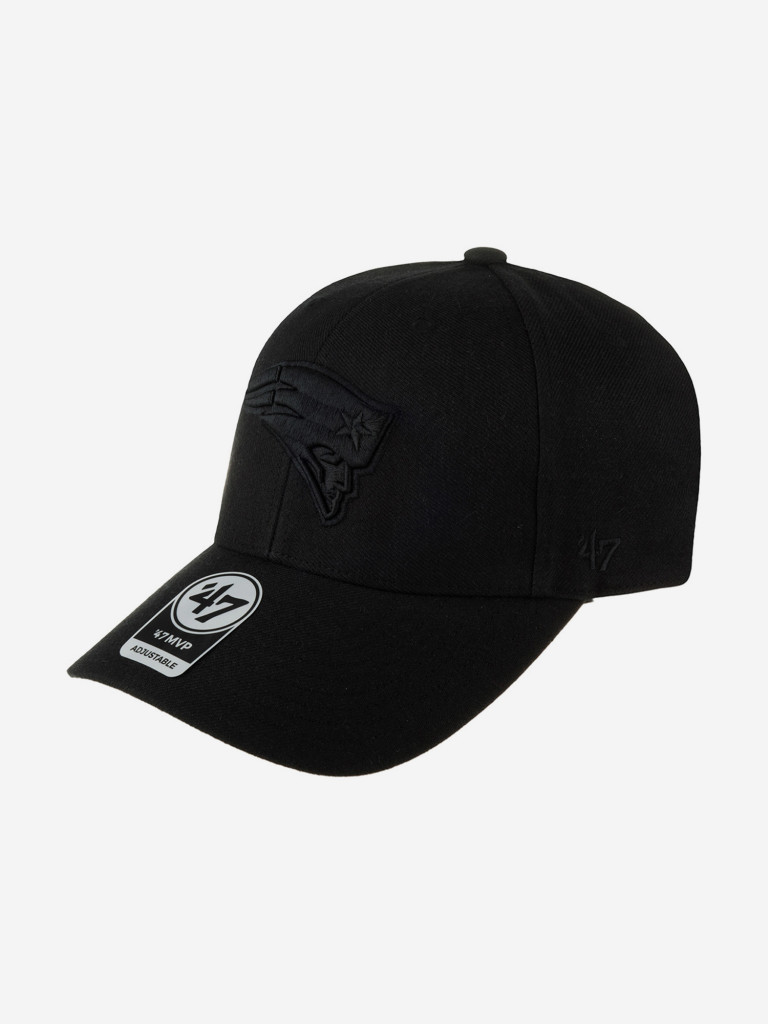 Бейсболка 47 BRAND F-MVP19WBV-BKB New England Patriots NFL (черный)