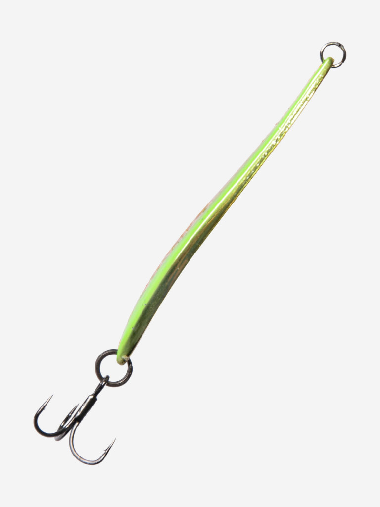 Блесна вертикальная Lucky John зимняя S-3 с тройником, вес 6 г