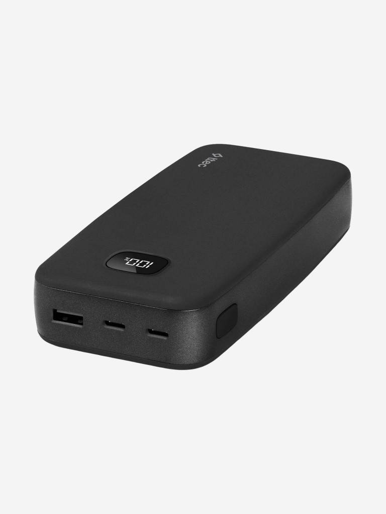Внешний аккумулятор TTEC ChargeUp Pro LCD 20000mAh PD 20W Powerbank. Цвет: черный