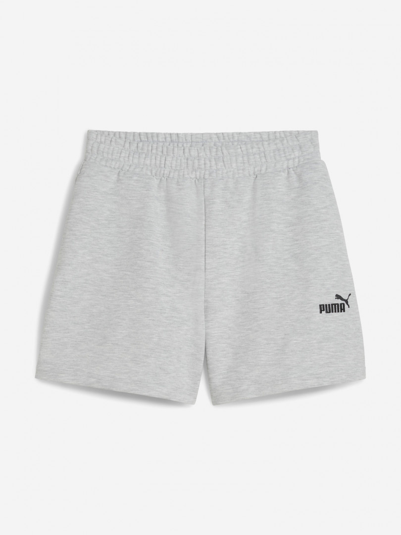 Шорты женские PUMA Ess Small No 1 Logo Серый 3799₽