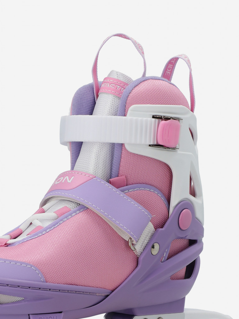 Набор детский: роликовые коньки, шлем, комплект защиты Reaction Rainbow